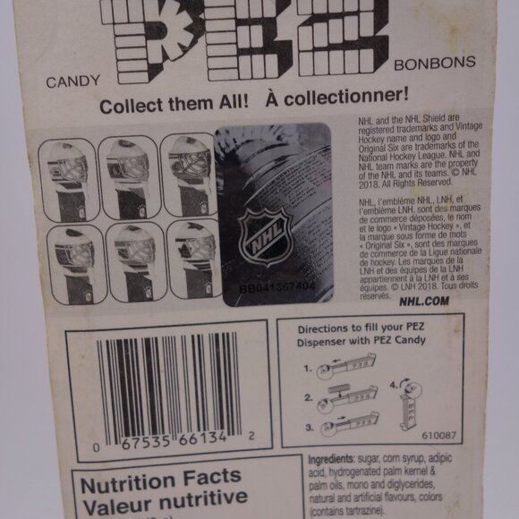 Limited Edition Pez NHL New York Rangers w/ Cherry Candy Made in USA Lot# 148792 - Picture 7 of 15